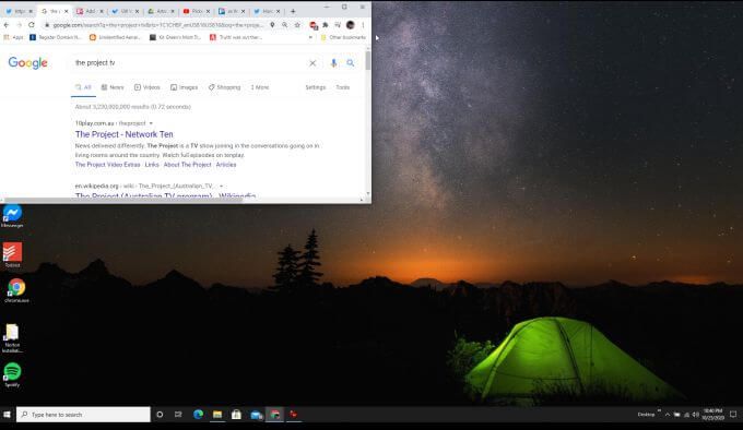 Cách chia đôi màn hình trong Windows 10 4 Cách chia đôi màn hình trong Windows 10