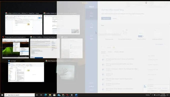 Cách chia đôi màn hình trong Windows 10 31 Cách chia đôi màn hình trong Windows 10
