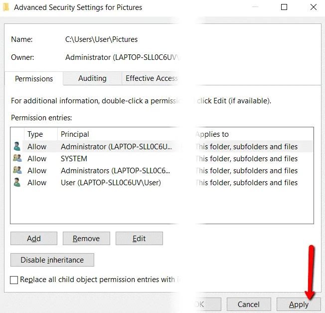 Cách thay đổi quyền sở hữu tệp hoặc thư mục trong Windows 30 Cách thay đổi quyền sở hữu tệp hoặc thư mục trong Windows