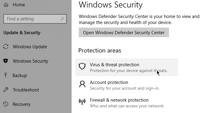 Cách quét phần mềm độc hại trong Windows 10 2 Cách quét phần mềm độc hại trong Windows 10