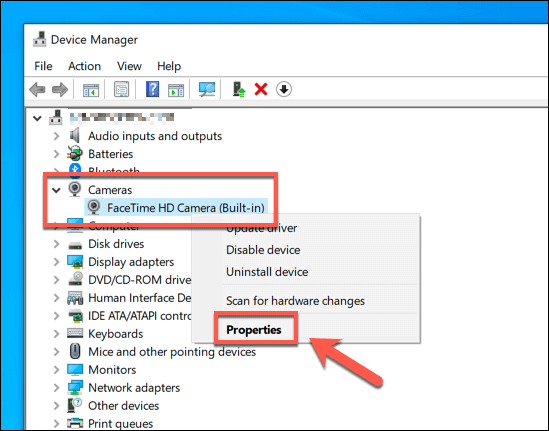 Máy ảnh Windows 10 không hoạt động? 6 cách để sửa chữa 22 Máy ảnh Windows 10 không hoạt động? 6 cách để sửa chữa
