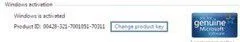 Khóa sản phẩm Windows 7