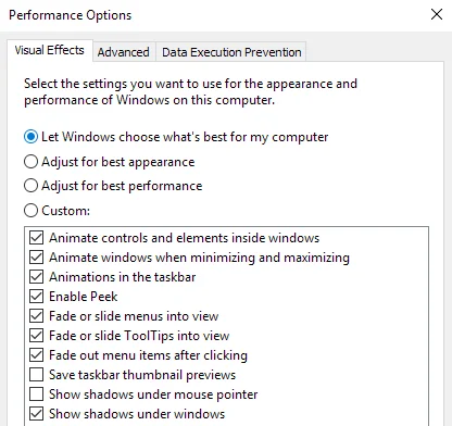 Thanh tác vụ Windows 7 không hiển thị bản xem trước hình thu nhỏ? 5 Thanh tác vụ Windows 7 không hiển thị bản xem trước hình thu nhỏ?