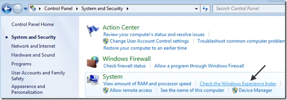 xếp hạng chỉ số trải nghiệm windows 7 xếp hạng chỉ số trải nghiệm windows 7
