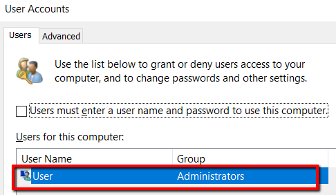 Cách sử dụng Windows mà không cần mật khẩu người dùng 10 Cách sử dụng Windows mà không cần mật khẩu người dùng