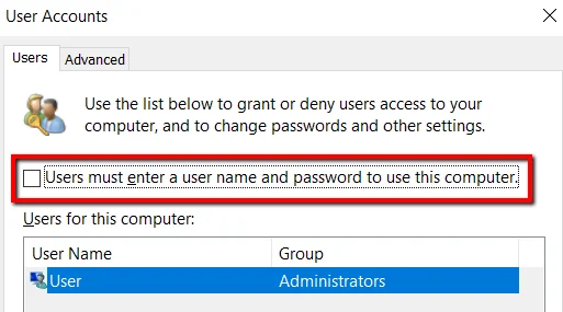 Cách sử dụng Windows mà không cần mật khẩu người dùng 14 Cách sử dụng Windows mà không cần mật khẩu người dùng