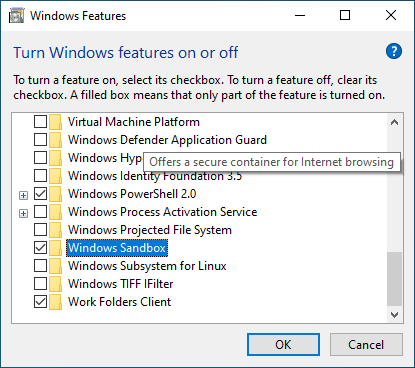 Cách sử dụng Windows 10 Sandbox 14 Cách sử dụng Windows 10 Sandbox