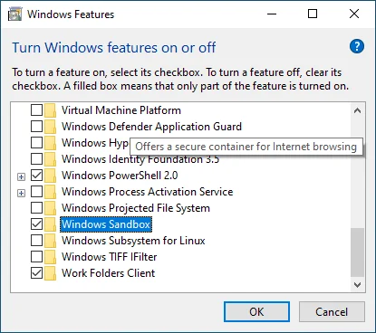 Cách sử dụng Windows 10 Sandbox 14 Cách sử dụng Windows 10 Sandbox