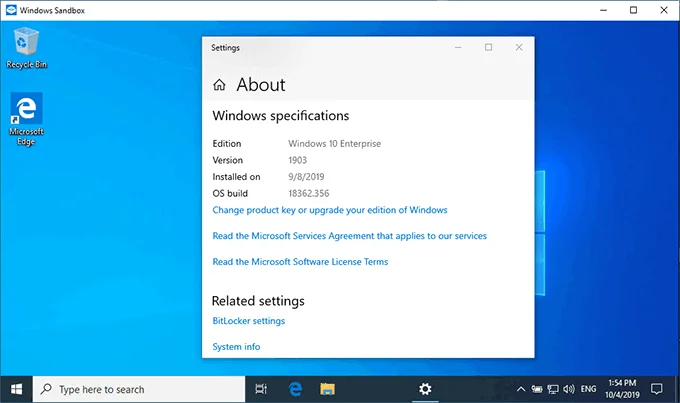 Cách sử dụng Windows 10 Sandbox 2 Cách sử dụng Windows 10 Sandbox