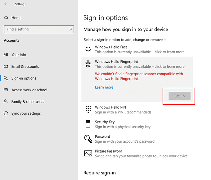 Cách tạo đăng nhập không cần mật khẩu trên Windows 10 12 Cách tạo đăng nhập không cần mật khẩu trên Windows 10