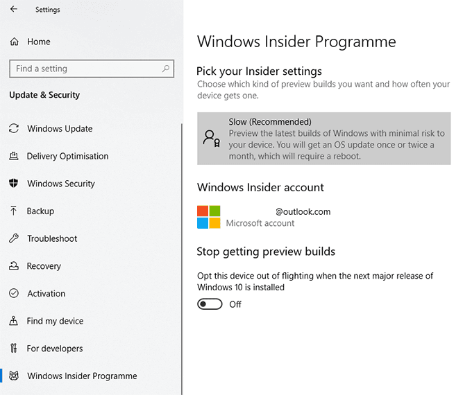 Cách kiểm tra các tính năng mới của Windows 10 với Windows Insider 24 Cách kiểm tra các tính năng mới của Windows 10 với Windows Insider