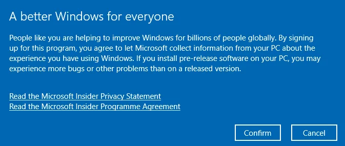 Cách kiểm tra các tính năng mới của Windows 10 với Windows Insider 18 Cách kiểm tra các tính năng mới của Windows 10 với Windows Insider