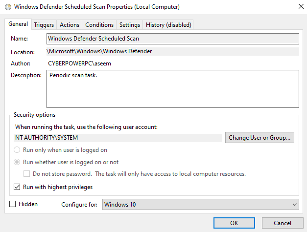 Cách đặt lịch quét của riêng bạn cho phần mềm chống vi-rút của Bộ bảo vệ Windows 26 Cách đặt lịch quét của riêng bạn cho phần mềm chống vi-rút của Bộ bảo vệ Windows