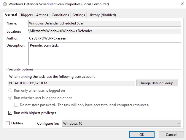 Cách đặt lịch quét của riêng bạn cho phần mềm chống vi-rút của Bộ bảo vệ Windows 26 Cách đặt lịch quét của riêng bạn cho phần mềm chống vi-rút của Bộ bảo vệ Windows