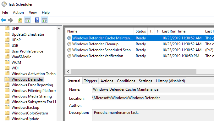 Cách đặt lịch quét của riêng bạn cho phần mềm chống vi-rút của Bộ bảo vệ Windows 24 Cách đặt lịch quét của riêng bạn cho phần mềm chống vi-rút của Bộ bảo vệ Windows