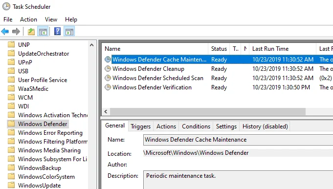 Cách đặt lịch quét của riêng bạn cho phần mềm chống vi-rút của Bộ bảo vệ Windows 24 Cách đặt lịch quét của riêng bạn cho phần mềm chống vi-rút của Bộ bảo vệ Windows