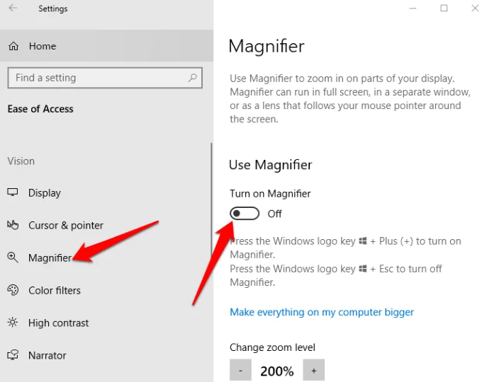Các tính năng trợ năng của Windows 10 dành cho người khuyết tật 4 Các tính năng trợ năng của Windows 10 dành cho người khuyết tật