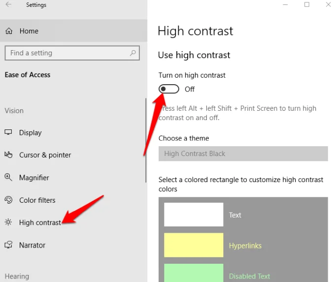 Các tính năng trợ năng của Windows 10 dành cho người khuyết tật 6 Các tính năng trợ năng của Windows 10 dành cho người khuyết tật