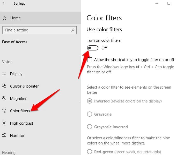 Các tính năng trợ năng của Windows 10 dành cho người khuyết tật 18 Các tính năng trợ năng của Windows 10 dành cho người khuyết tật