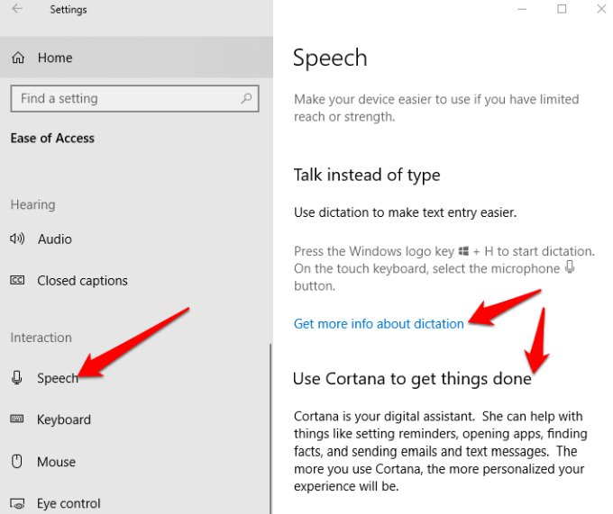 Các tính năng trợ năng của Windows 10 dành cho người khuyết tật 14 Các tính năng trợ năng của Windows 10 dành cho người khuyết tật