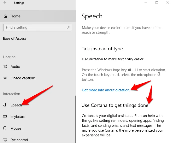 Các tính năng trợ năng của Windows 10 dành cho người khuyết tật 14 Các tính năng trợ năng của Windows 10 dành cho người khuyết tật