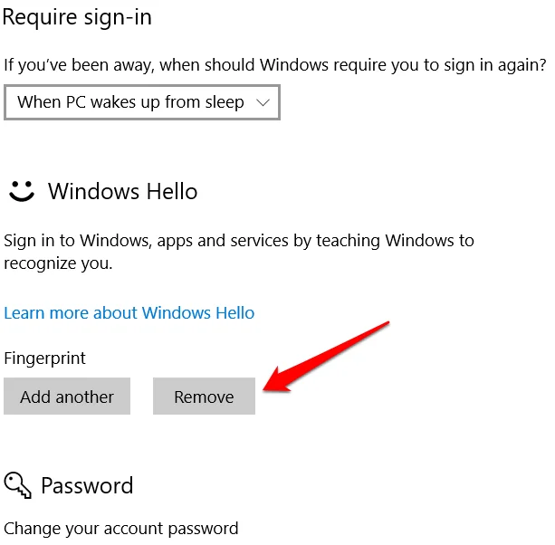 Cách sửa lỗi vân tay Windows Hello không hoạt động trong Windows 10 12 Cách sửa lỗi vân tay Windows Hello không hoạt động trong Windows 10