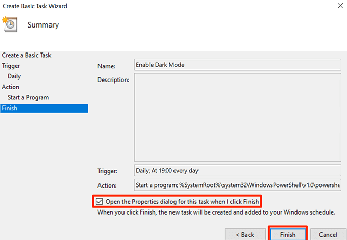 Cách tự động chuyển đổi chế độ sáng và tối trên Windows 10 16 Cách tự động chuyển đổi chế độ sáng và tối trên Windows 10