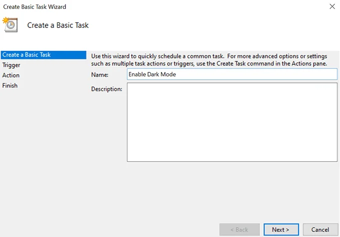 Cách tự động chuyển đổi chế độ sáng và tối trên Windows 10 6 Cách tự động chuyển đổi chế độ sáng và tối trên Windows 10