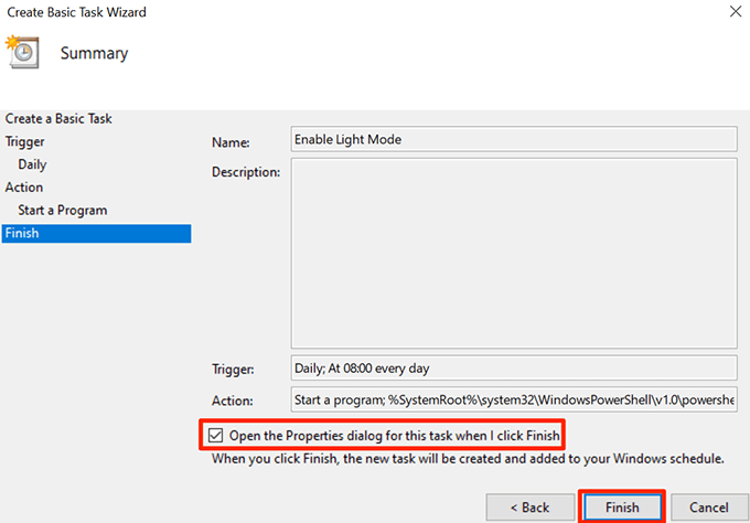 Cách tự động chuyển đổi chế độ sáng và tối trên Windows 10 30 Cách tự động chuyển đổi chế độ sáng và tối trên Windows 10