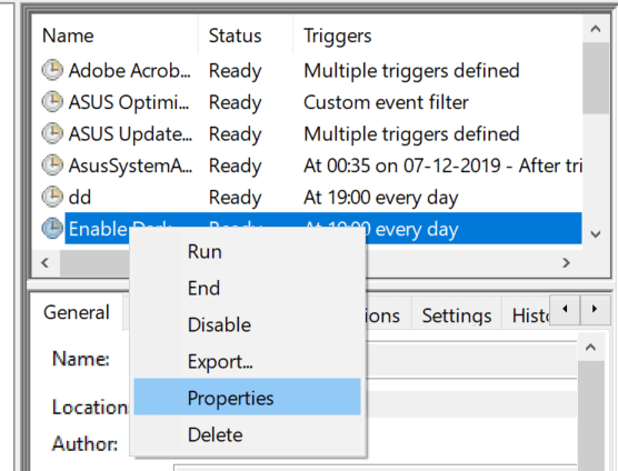 Cách tự động chuyển đổi chế độ sáng và tối trên Windows 10 34 Cách tự động chuyển đổi chế độ sáng và tối trên Windows 10