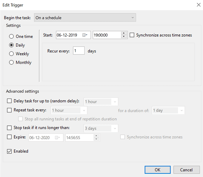 Cách tự động chuyển đổi chế độ sáng và tối trên Windows 10 38 Cách tự động chuyển đổi chế độ sáng và tối trên Windows 10