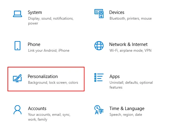Cách bật hoặc tắt hiệu ứng minh bạch trong Windows 10 8 Cách bật hoặc tắt hiệu ứng minh bạch trong Windows 10