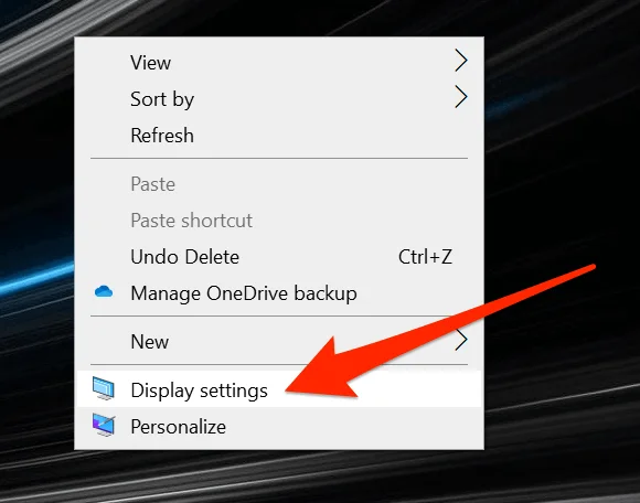 Cách xoay màn hình trong Windows 10 4 Cách xoay màn hình trong Windows 10