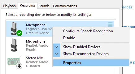 Cách khắc phục độ nhạy của micrô trong Windows 10 14 Cách khắc phục độ nhạy của micrô trong Windows 10