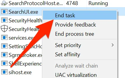 Tìm kiếm trên Windows 10 không hoạt động? 6 Mẹo khắc phục sự cố cần thử 55 Tìm kiếm trên Windows 10 không hoạt động? 6 Mẹo khắc phục sự cố cần thử