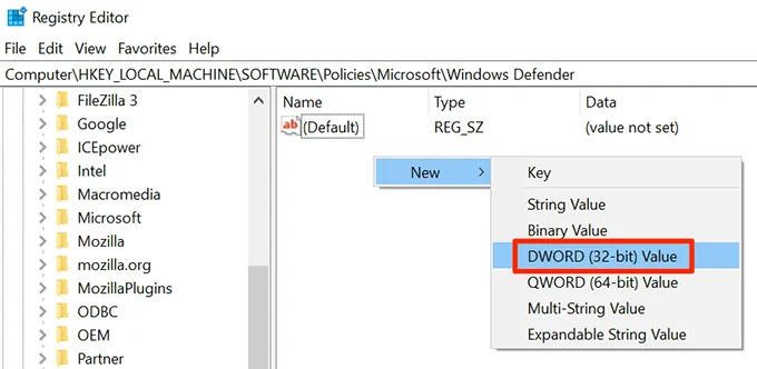 Cách tắt Bộ bảo vệ Windows 18 Cách tắt Bộ bảo vệ Windows