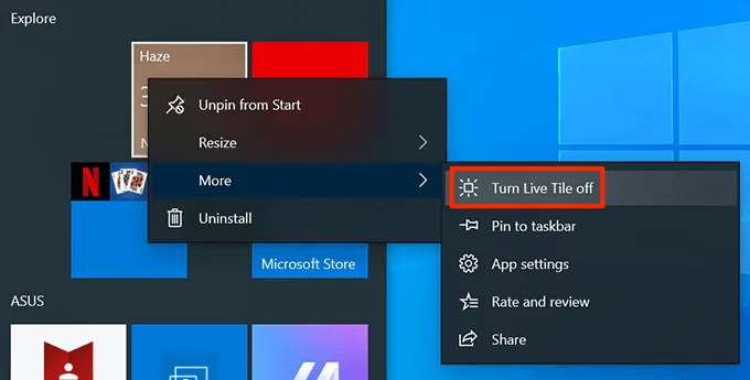 10 cách để tùy chỉnh menu bắt đầu Windows 10 của bạn 12 10 cách để tùy chỉnh menu bắt đầu Windows 10 của bạn