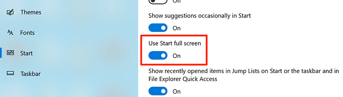 10 cách để tùy chỉnh menu bắt đầu Windows 10 của bạn 22 10 cách để tùy chỉnh menu bắt đầu Windows 10 của bạn