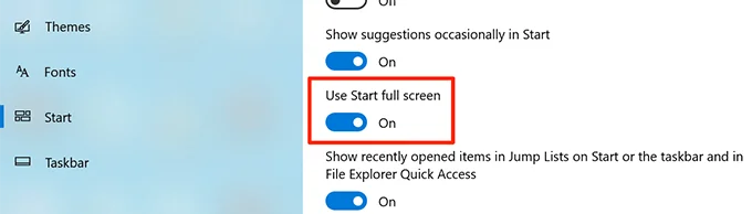 10 cách để tùy chỉnh menu bắt đầu Windows 10 của bạn 22 10 cách để tùy chỉnh menu bắt đầu Windows 10 của bạn