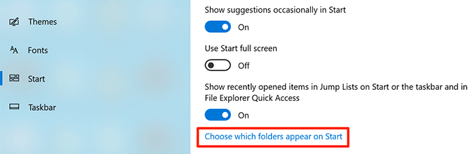 10 cách để tùy chỉnh menu bắt đầu Windows 10 của bạn 40 10 cách để tùy chỉnh menu bắt đầu Windows 10 của bạn