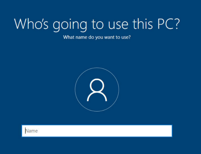 Cách thiết lập Windows 10 mà không cần tài khoản Microsoft 6 Cách thiết lập Windows 10 mà không cần tài khoản Microsoft