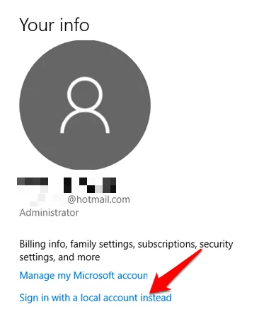 Cách thiết lập Windows 10 mà không cần tài khoản Microsoft 14 Cách thiết lập Windows 10 mà không cần tài khoản Microsoft