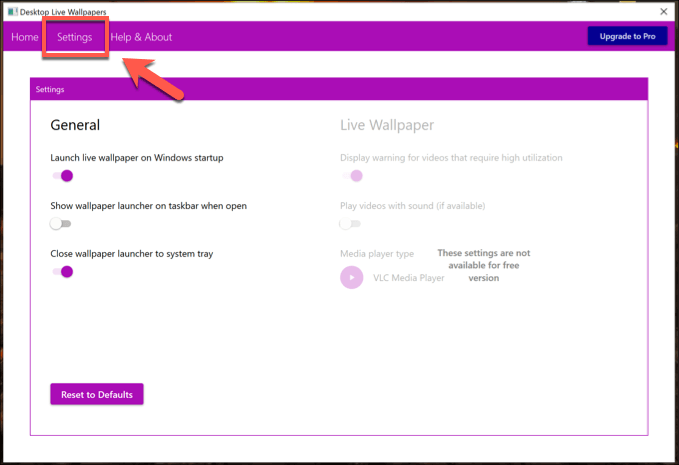 Cách sử dụng video làm hình nền của bạn trên Windows 10 32 Cách sử dụng video làm hình nền của bạn trên Windows 10