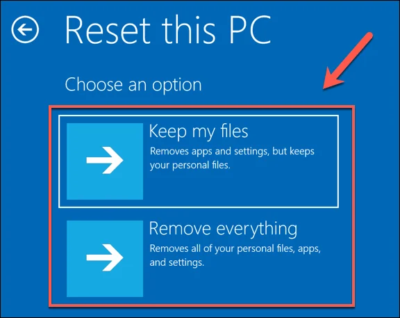 Cách khôi phục cài đặt gốc cho Windows 10 mà không cần mật khẩu quản trị viên 8 Cách khôi phục cài đặt gốc cho Windows 10 mà không cần mật khẩu quản trị viên