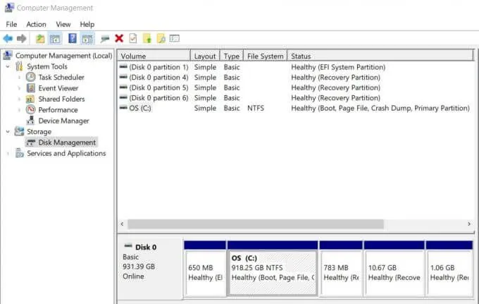 Cách tạo phân vùng từ Windows Drive Free Space 10 Cách tạo phân vùng từ Windows Drive Free Space