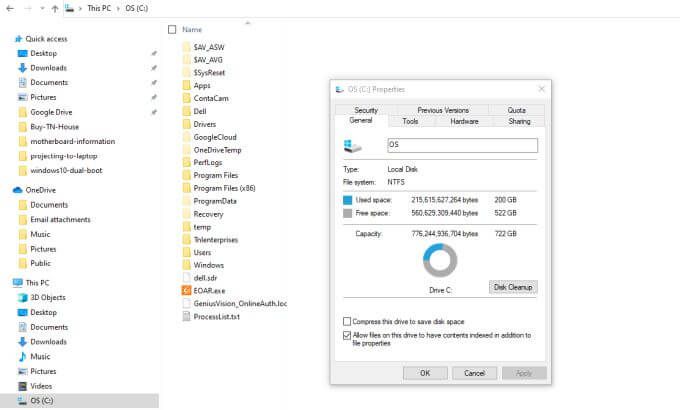 Cách tạo phân vùng từ Windows Drive Free Space 8 Cách tạo phân vùng từ Windows Drive Free Space