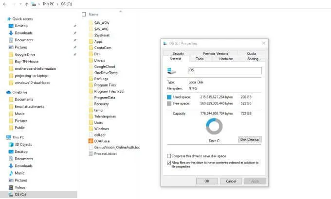 Cách tạo phân vùng từ Windows Drive Free Space 8 Cách tạo phân vùng từ Windows Drive Free Space