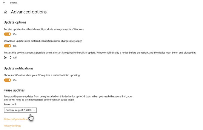 Cách dừng cập nhật Windows 10 6 Cách dừng cập nhật Windows 10