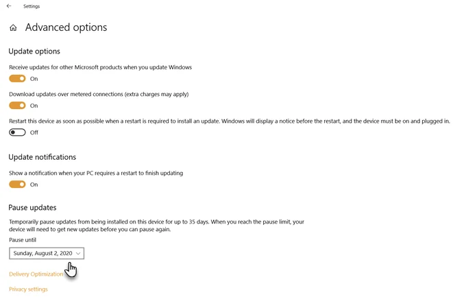 Cách dừng cập nhật Windows 10 6 Cách dừng cập nhật Windows 10