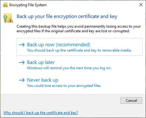 Cách mã hóa và giải mã tệp văn bản trong Windows 10 6 Cách mã hóa và giải mã tệp văn bản trong Windows 10
